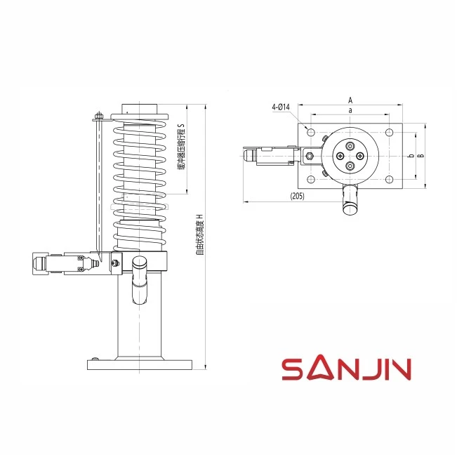 Elevator Oil Buffer OH-80